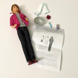 2010 Shave With Me Ken Doll Manual and Accessories